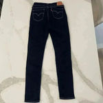 Levi's LEVI STRAUSS Mid-Rise Skinny Jean Denim Stretch Dark Wash Women’s Size W27 L30 Photo 2