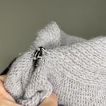 ELK Kulture Wrap Blockknit Poncho Green Light Blue Colorblock Wool Alpaca Blend Size undefined Photo 10