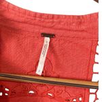Free People Free‎ People In Dreamland Crochet Knit Dress Size 2 Coral Photo 5