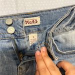 Mudd Blue Distressed Mini Skirt Photo 1
