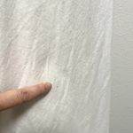 J.Crew Handkerchief Asymmetrical Sleeveless Cover Up Dress White size Large/XL Photo 5