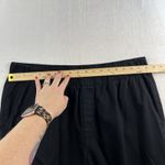 Gap XL Cargo Pants Mid Rise Black Twill Pull On Boho Elastic Waist Boho Grunge Photo 11