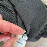 Pixie Market Textured Crepe Black Casual Shift Dress Size Small Photo 6