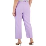 Kasper  New Dress Pants Straight Leg Flat Front Lavendar Women’s Plus Size 22W Photo 1