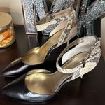 Alfani Alafani Classic Snakeskin Heel Pump Photo 3