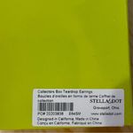 Stella & Dot NWT Collector's Box Gold Teardrop Earrings, Perfect Holiday Gift 🎁 Photo 2