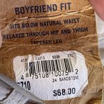 BASS‎ Boyfriend Fit Cotton Pants in Sandstone nwt Size 10 Photo 6