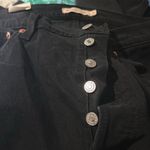 Levi's NWT  ribcage Straight ankle jeans in black 33X27 Photo 9