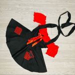 Leg Avenue Steam punk rock black patchwork corset front dress costume cosplay Halloween Photo 0