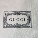 Gucci  Cream Reusable Cotton Tote Bag 19" X 14" Photo 1