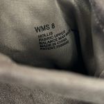 New Directions Hollis Heeled Boots Womens 8 Taupe Suede Tie Ankle Retro Chic Brown Photo 5