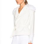 Alexis  Evan Jacket In Ivory Raffia XS Photo 1