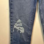 Lovers + Friends Ryan High Rise Straight Jean Distressed Denim size 23 NWT Photo 2