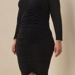 Torrid NWT Womens 2X black long sleeve Mini Jersey Bodycon Dress Photo 0