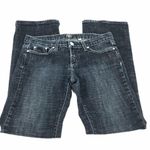 Bebe Carmen 5 Pocket Bootcut Jeans, Blue, 29 Photo 2