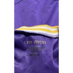 NBA Los Angeles Lakers Jersey Shoulders Cropped Womens T Photo 6