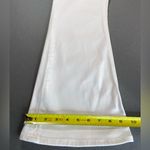 Aritzia  Denim Forum Twiggy‎ White Jeans High Rise Flare Size 27L Photo 8