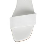 Jeffrey Campbell  Vellum Sandals in White 9 Womens Leather flat slides Photo 11