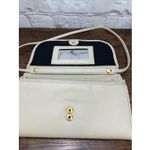 Stone Mountain Cream Crossbody Wallet/Purse Gold Hardware With Check Book Photo 7
