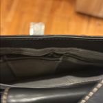 Liz Claiborne Vintage Elegant Black Leather Shoulder Bag Photo 7