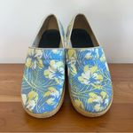 Dansko  Victoria Tahiti Women’s Clogs Canvas Floral Casual Shoes Size 41 US 10 Photo 2