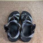 Chacos Chaco Z/2 Classic Sport Hiking Blue Aztec Straps Sandals Women Sz 8 Boho Casual Photo 4