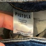 Pistola  Cara High Rise Distressed Skinny Ankle Jeans in Essex‎ Wash Size 28 Photo 6