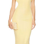 Helsa Aaliyah Maxi Knit Dress in Butter Yellow Photo 0