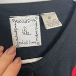 Vintage Michael Simon Colorful Embroidered Salsa Dancing Button Cardigan Size M Photo 3