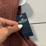 Hollister  Mauve Pink Fleece Vest NWT Photo 3