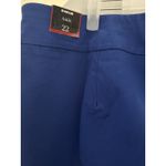 Avenue Royal Blue Straight Leg Embellished Ankle Pants Women’s Size 22 NWT Photo 4