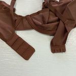 Aerie New SMOOTHEZ Mesh Unlined Underwire Balconette Bra Brown Size 34B Photo 7