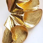 ZARA New!  Fan Earrings Photo 2