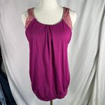 Lululemon No‎ Limits Tank Top Size 6 Purple Pink Built Photo 12