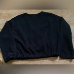 Madewell  Women’s‎ Size Medium Black Ottoman Knit Wrap Top Photo 4