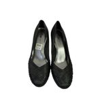Fioni Night  Women's Casual Black Round Point Heels Photo 1