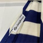 Egs California Women’s Sleeveless Blouson Jumpsuit Navy & White Stripe Size L Blue Size L Photo 3