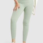 Gymshark Whitney Simmons waist rib waist leggings Moss green size small new Photo 0