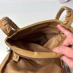 Mudd VTG Y2K Tan Brown Faux Leather Shoulder Bag Purse Boho Western Retro 00s Photo 7