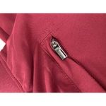 Athleta * Pant Womens 8P Burgundy Athleisure Pull On Casual Travel Zip Pockets Photo 2