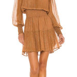 ALC Frank ALC Silvie Striped Smocked Mini Dress Photo 0