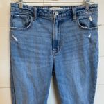 Abercrombie & Fitch Abercrombie Fitch TheSkinny HighRise Jeans Distressed Hem Curve Love Blue 29 EUC Photo 8