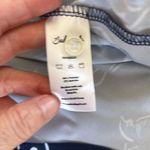 Navy Fish Print Bad Birdie Sleeveless Top. Size XS Blue Photo 4