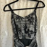 Merona Black and White One Piece Swimsuit Photo 2