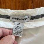 Jessica London White Linen Plants Plus Size 26 Photo 2