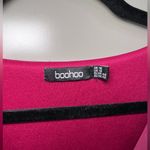 Boohoo  Fuchsia V-Neck Dress Photo 2
