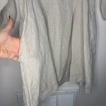 Madewell  Splitneck Mini Dress in 100% Linen Size: 2, NWT Photo 8