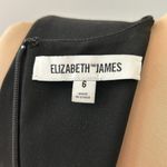 Elizabeth and James  Eron Black Fringe Hem Dress Photo 8