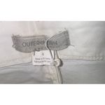 NWT Outerknown Pants Womens 4 White Cream Wide Leg Flare Organic Cotton Beach Photo 3