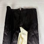 Vintage Black Satin Puff Sleeve Prom Dress With Bow Size 10 Photo 14